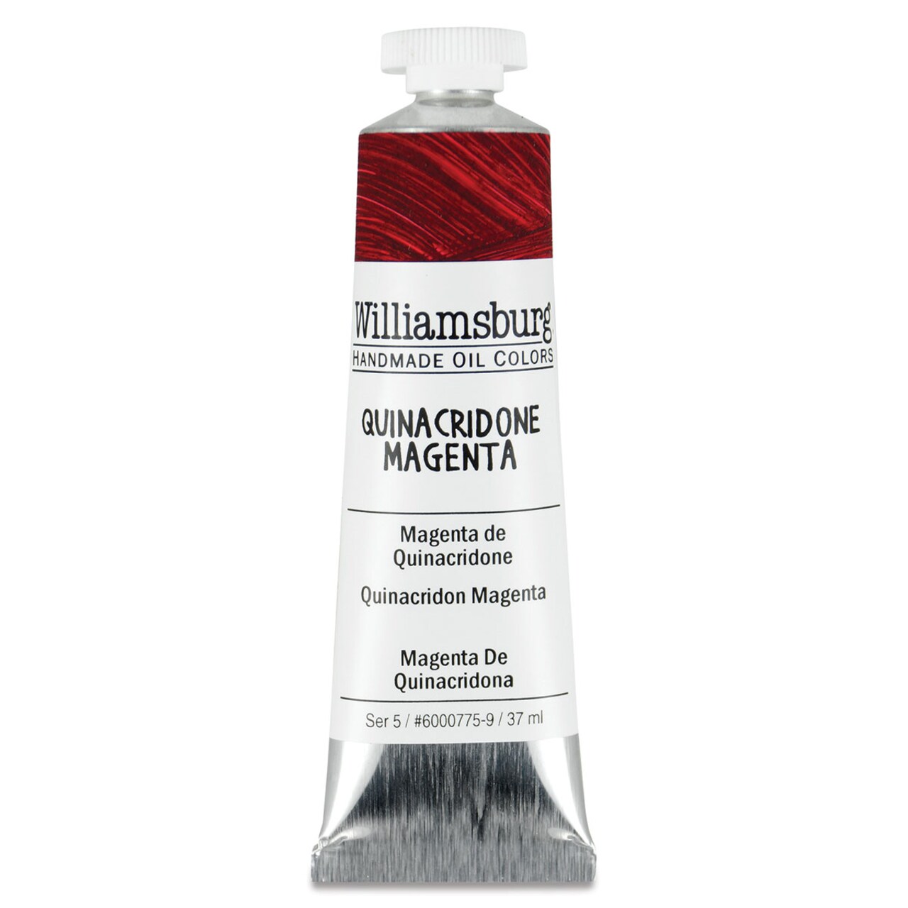 Williamsburg Handmade Oil Paint - Quinacridone Magenta, 37 ml tube